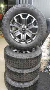 Ford ranger wildtrack wheels and tyres
