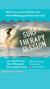 Surf session, learn good habits 