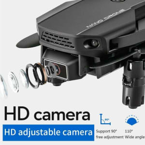 Drone X Pro 5G WIFI FPV 4K HD Camera 2 Batteries Foldable Selfie Quad