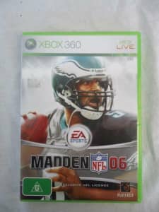 Microsoft Xbox 360 Madden 06 NFL #59v v