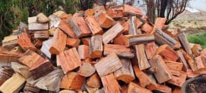 Split fire wood. Ready to burn!!