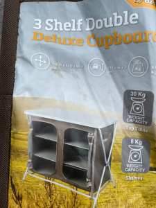 Camping portable double Cupboard - Oz Trail