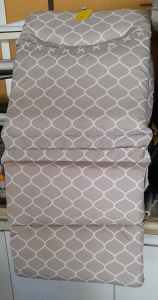 New replacement outdoor high back chair cushions