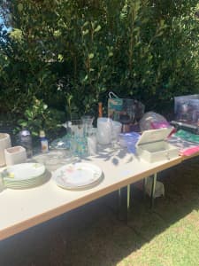 Household items, including Bric a brac, cookery, books, art, dumb,