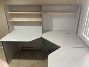Free Solid work station home office desk Craft table