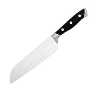BRAND NEW PROFESSIONAL SANTOKU KNIFE 18.5CM WIDE GROOVE BLADE