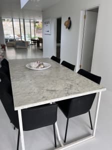 Globe West Luxury Marble dining table 