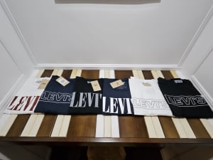 Brand new Levi Strauss T-Shirts - Large, Xl and XXL RRP59.95 