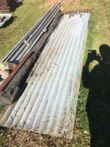 Corrugated iron- used, Heavy old Custom orb-various prices