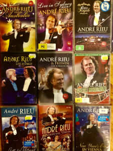 ANDRE REIU x 27 DVD’S