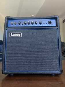 Laney RB2 30W Bass Guitar Combo, Amp 10 inch Woofer and HF Horn