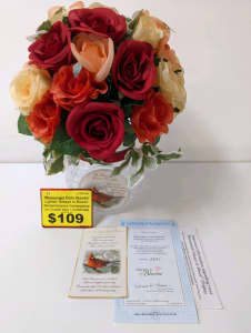 Messenger from Heaven Floral Remembrance Centrepiece (Artificial)