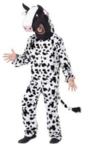 Male Cow Costume, Bodysuit (onesie) - Halloween costume