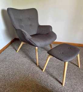 CHAIR & STOOL FROM FANTASTIC FURNITURE
