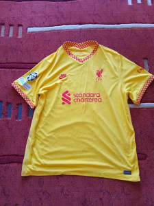 Nike Liverpool FC Mens******2022 Third Soccer Jersey Shirt Size XXL SA