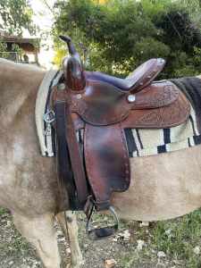 Quality Childs Western Saddle can post