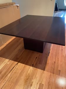 Dark Wood Dining Table