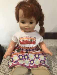 Vintage 1973, 51 year old Ideal baby Crissy doll