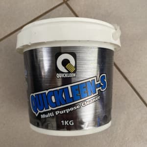 Quickleen S 1kg pail x 9 New - 9 for sale