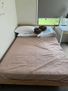 IKEA double bed mattress for sale moving sale