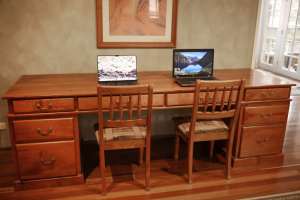 Timber desk