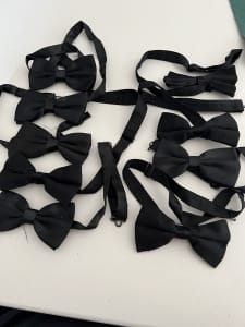 Black Bow Ties