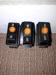 Corolla demister switches 