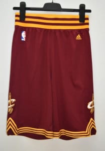 NBA CLEVELAND CAVALIERS Lebron James 23 - ADIDAS Shorts - Size 13/14