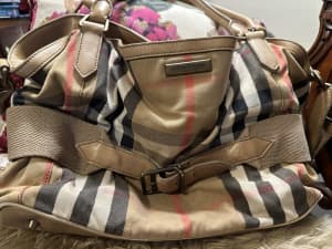 Burberry baby nappy bag