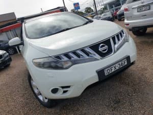 2010 Nissan Murano Z51 Series 2 MY10 ST White 6 Speed Constant Variable Wagon