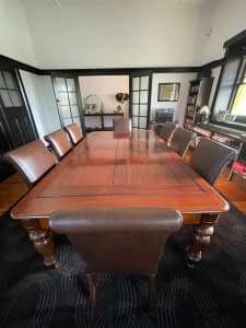 Antique billiard/dining table (rollover)