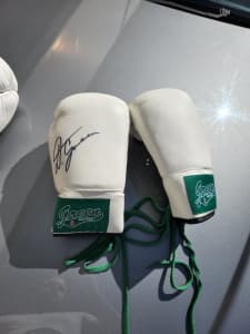 Signed Danny Green Boxing Gloves 