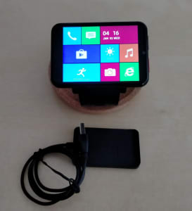 Ticwris Max 4G Android Watch 2.86 Big Display Face ID AS NEW