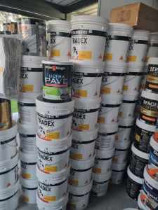 Taubmans Tradex Wall Paint 15L Washable & Tradex Ceiling White 15L