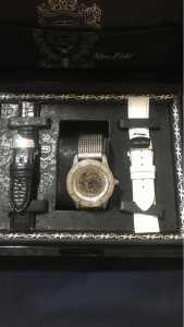 Marc echo watch see inside watch booklet with it