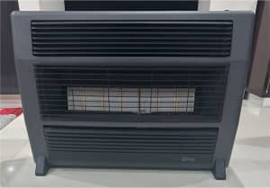 Natural powerful gas heater