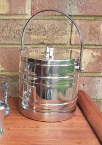 Vintage Italian silver plated Ice Bucket