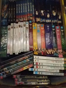 DVDs dramas CSI, Stargate and etc