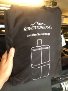 Gazebo sandbag weight