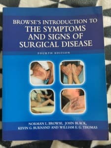 Browse’s introduction to the symptoms and signs of surgical disease