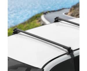 Universal Car Roof Racks Pod Aluminium Cross Bars Adjustable 145cm