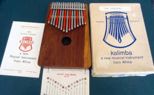 The Original Hugh Tracey KALIMBA musical instrument South Africa & Ins
