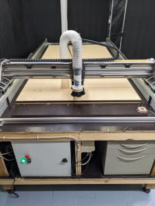 Full Sheet CNC Machine (2460x1280x100mm), 4-Zone Vac Bed