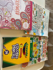 NEW!!! Adult colouring books 
