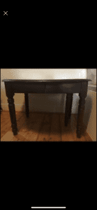 Elegant mahogany dining table - no longer available