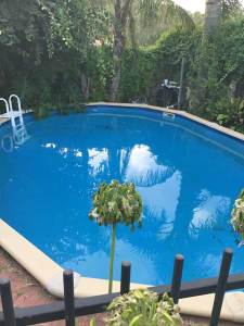 Pool heating, pump and sand filter. Pool also available