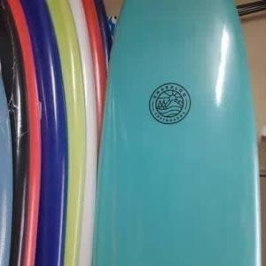 surfboards- softboards and epoxy mini mals