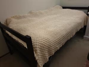 Hand Crocheted for Single Bed
