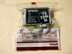 New Epson Black printing ink T0737H $10