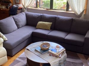 Lounge with chaise 4-5 seater good condition